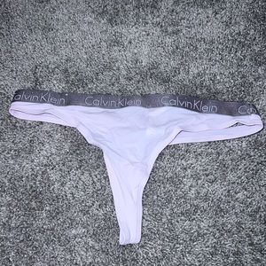New Pink Calvin Klein Thong Underwear